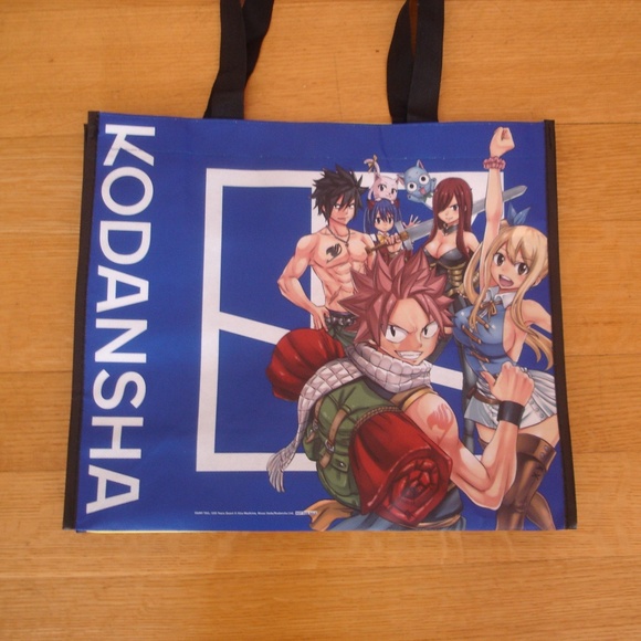 2/$12 ANIME EXPO AX 2024 TOTE BAGS Kodansha Fairy Tail: 100 Yrs Quest/Gachiakuta - Picture 1 of 2